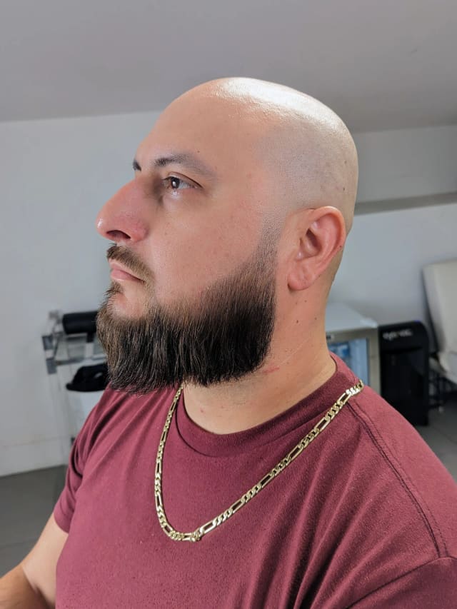 A haircut by The Rich Beard Barber