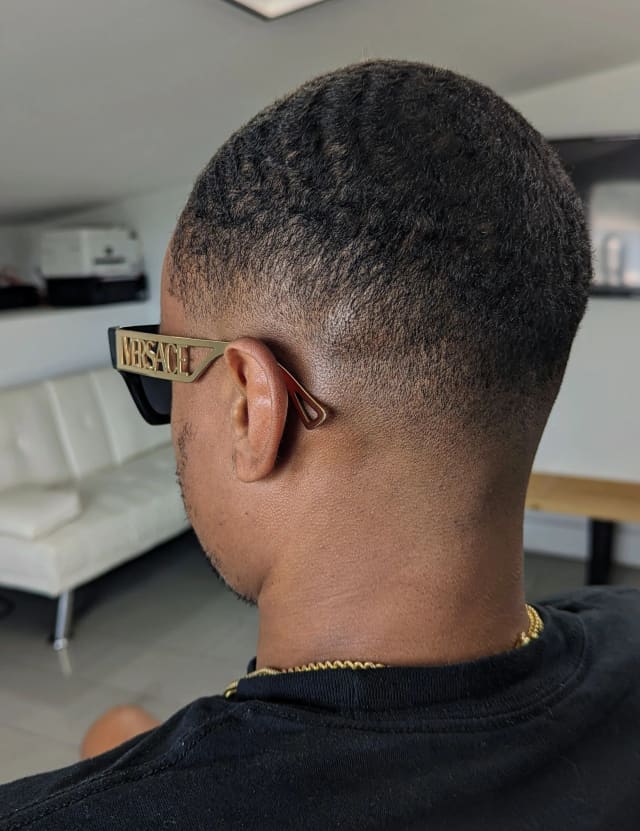 A haircut by The Rich Beard Barber