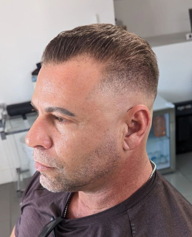 A haircut by The Rich Beard Barber