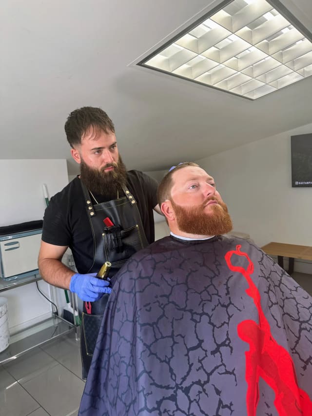 A haircut by The Rich Beard Barber