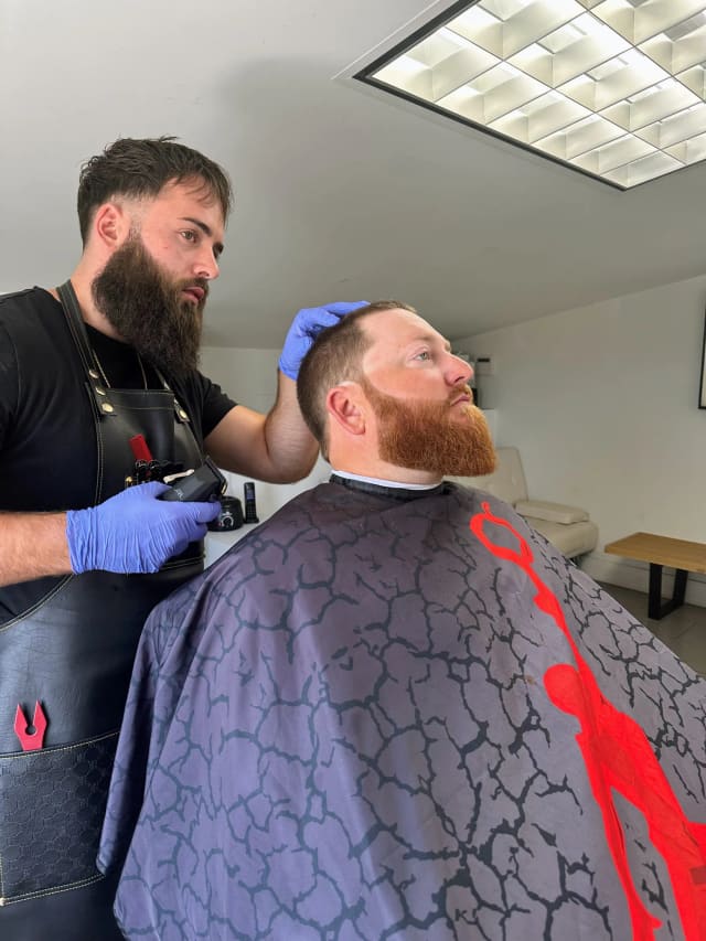 A haircut by The Rich Beard Barber