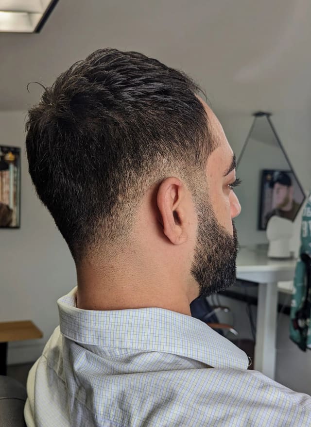 A haircut by The Rich Beard Barber