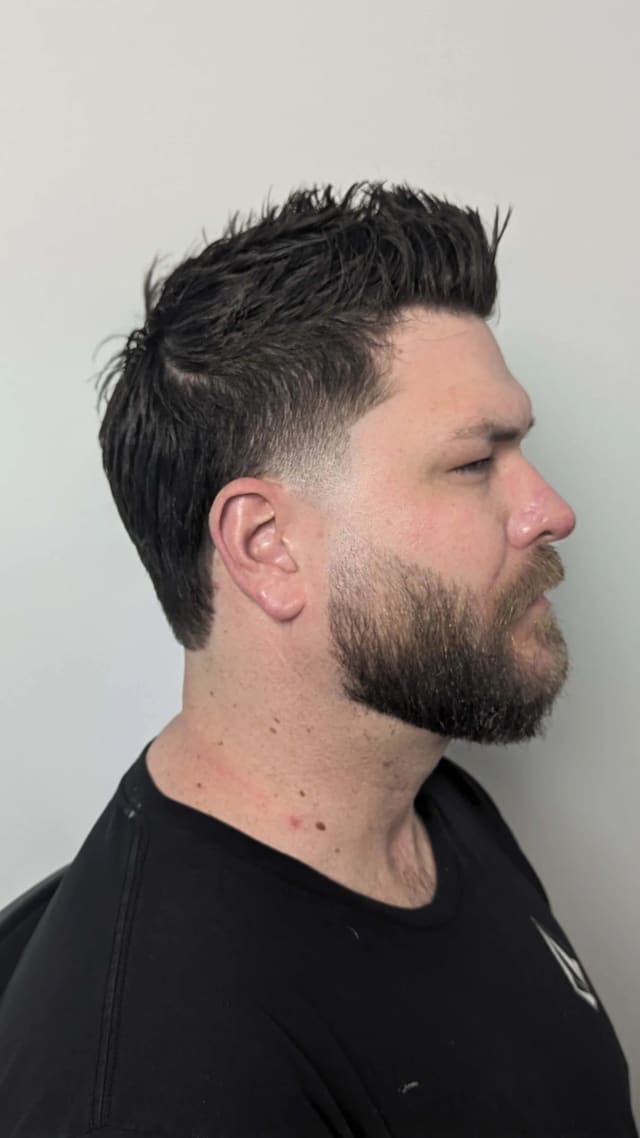 A haircut by The Rich Beard Barber