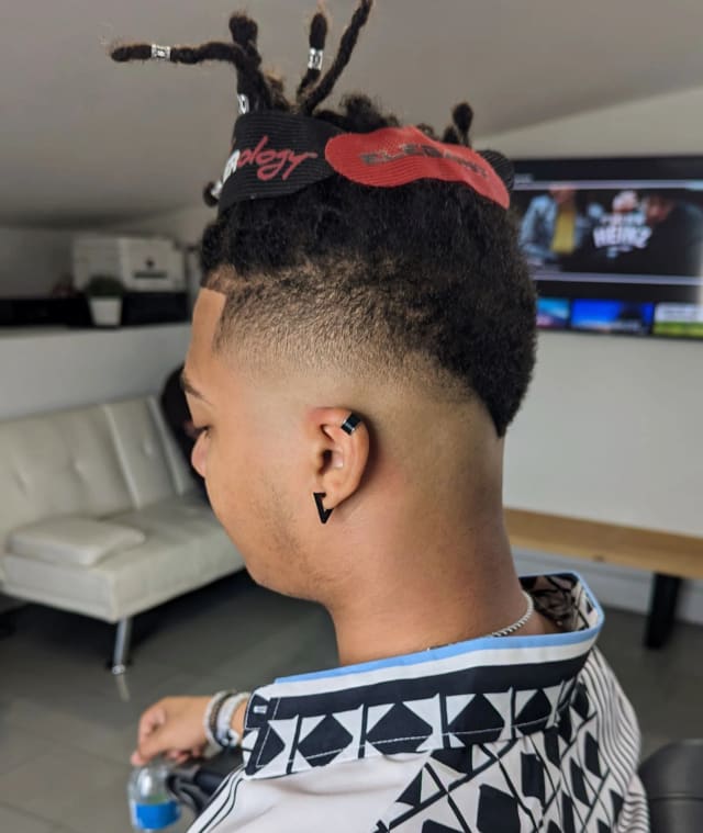 A haircut by The Rich Beard Barber