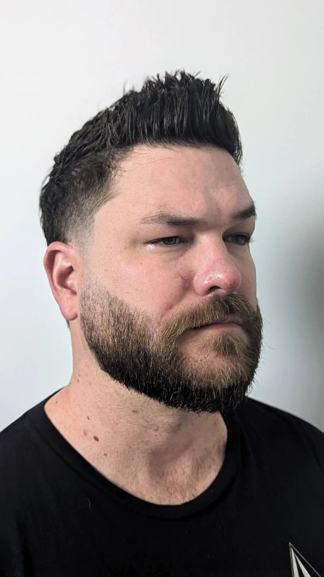 A haircut by The Rich Beard Barber