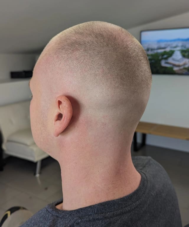 A haircut by The Rich Beard Barber