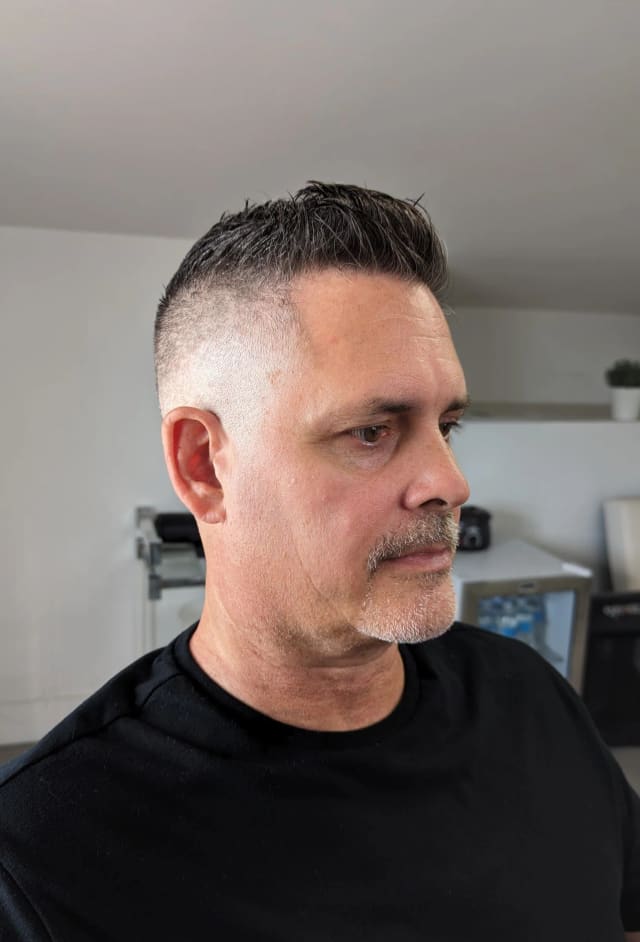 A haircut by The Rich Beard Barber