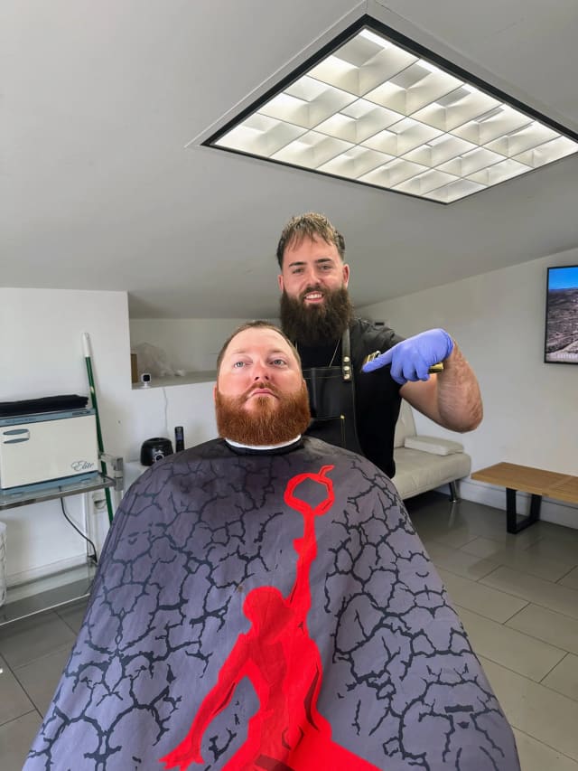 A haircut by The Rich Beard Barber